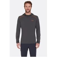 RAB FORCE HOODY MENS - GRAPHENE LARGE