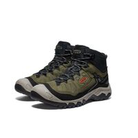 KEEN TARGHEE IV MID WP MENS - DARK OLIVE/GOLD FLAME - US 8.5 / EU 41