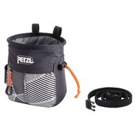 PETZL SAKAPOCHE CHALK BAG - BLACK DAZZLE