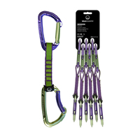 WILD COUNTRY SESSION QUICKDRAW PURPLE/GREEN 6 PACK 12CM